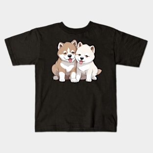 akita puppy Kids T-Shirt